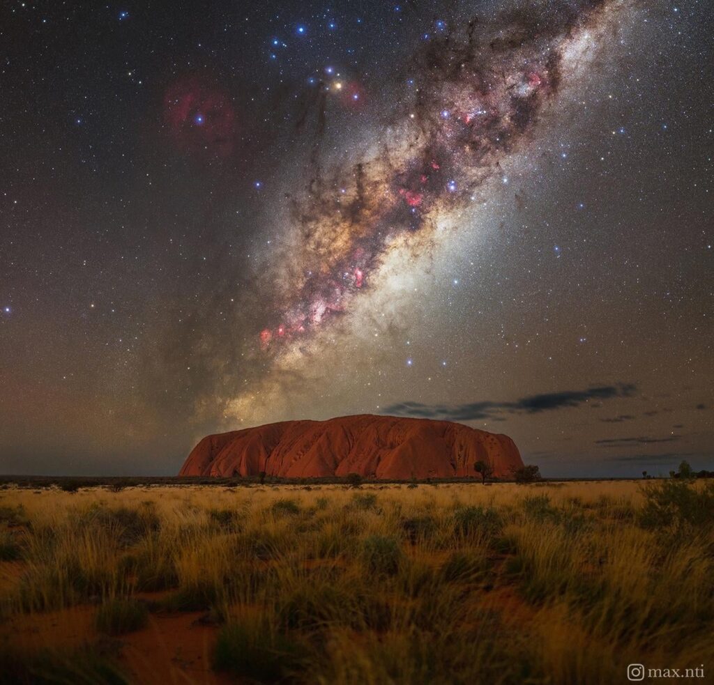 Uluru Milky Way