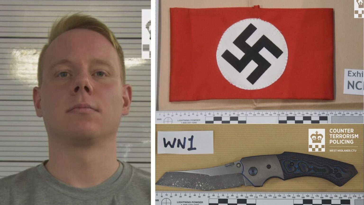 Nazi-obsessed terrorist Callum Parslow jailed after stabbing asylum seeker
