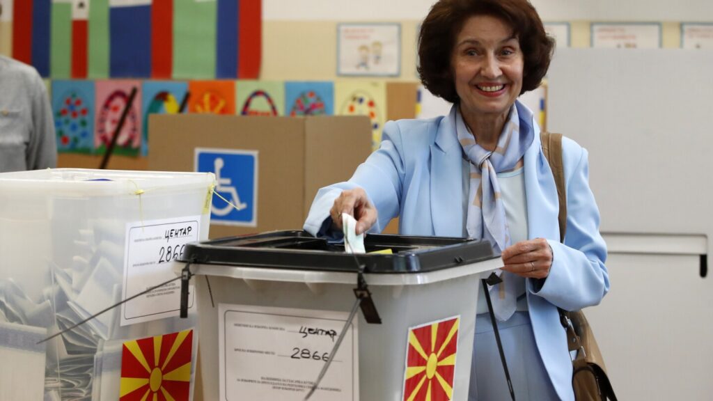 North Macedonia elects first woman president as center-left incumbents suffer historic losses North Macedonia elects first woman president as center-left incumbents suffer historic losses