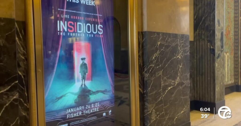 Live 'Insidious' show shuts down after stop in Detroit