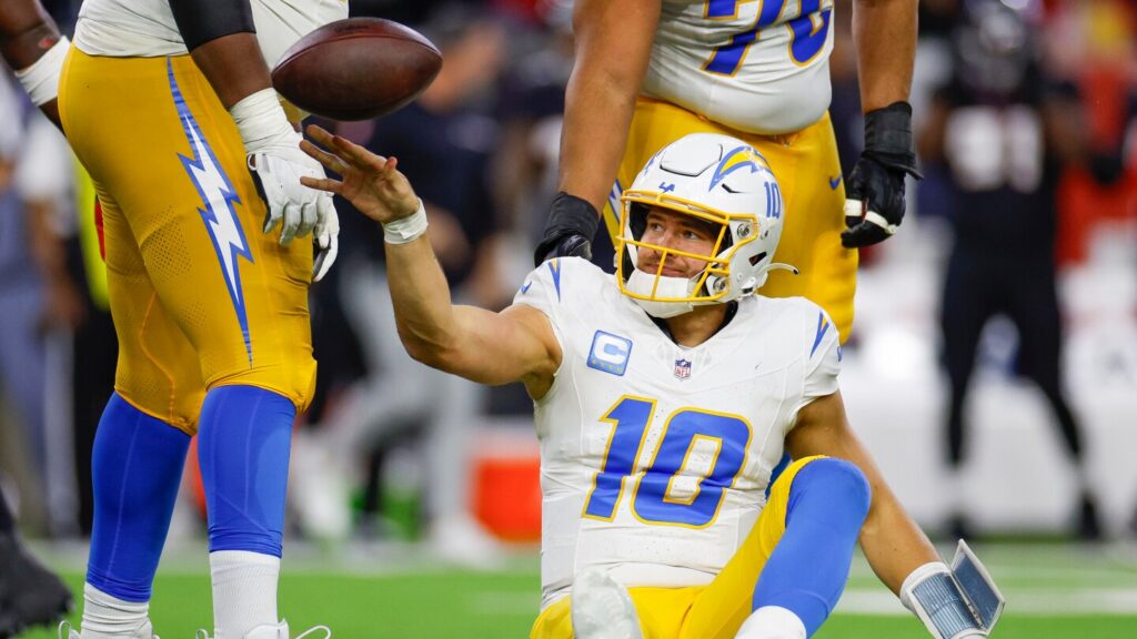 Justin Herbert: I let the team down