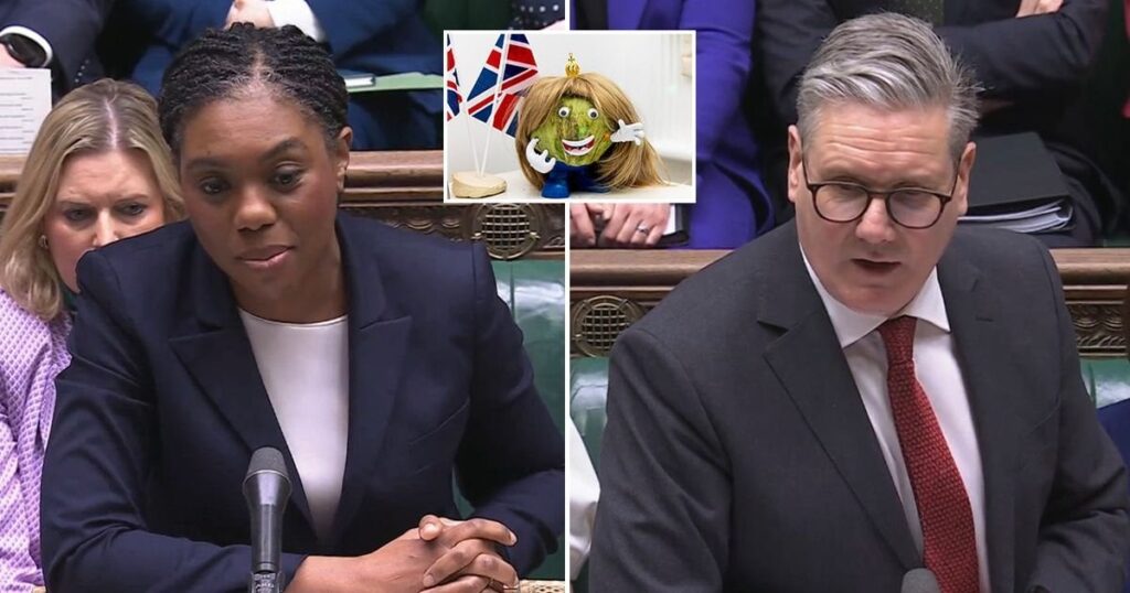 Keir Starmer's savage response to Kemi Badenoch - 'you'll be next lettuce'