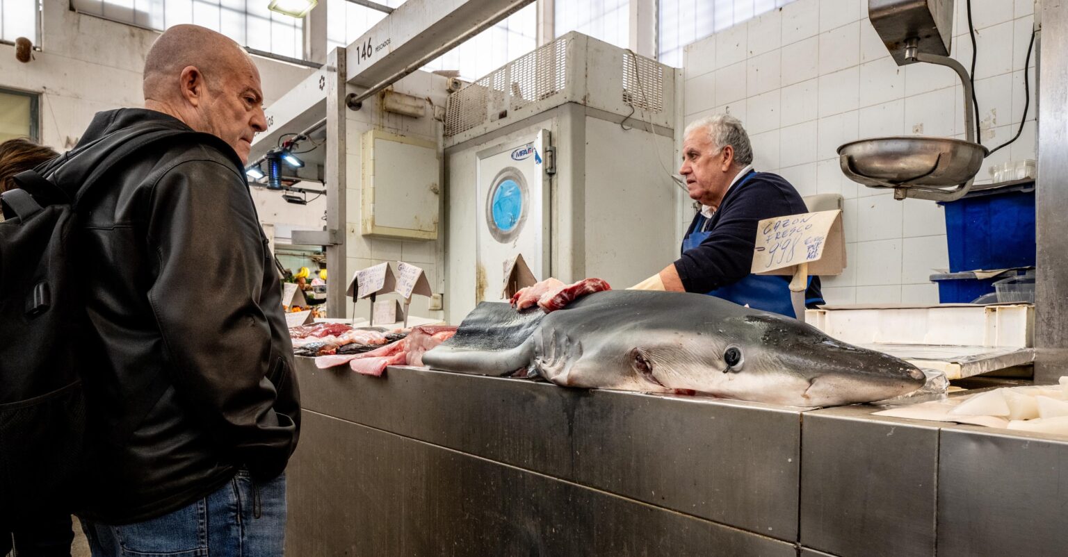 Thinking. (Cádiz Central Food Market)