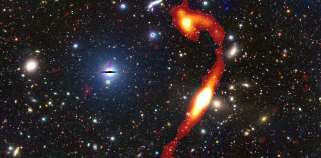 South African telescope discovers a giant galaxy that’s 32 times bigger than Earth's