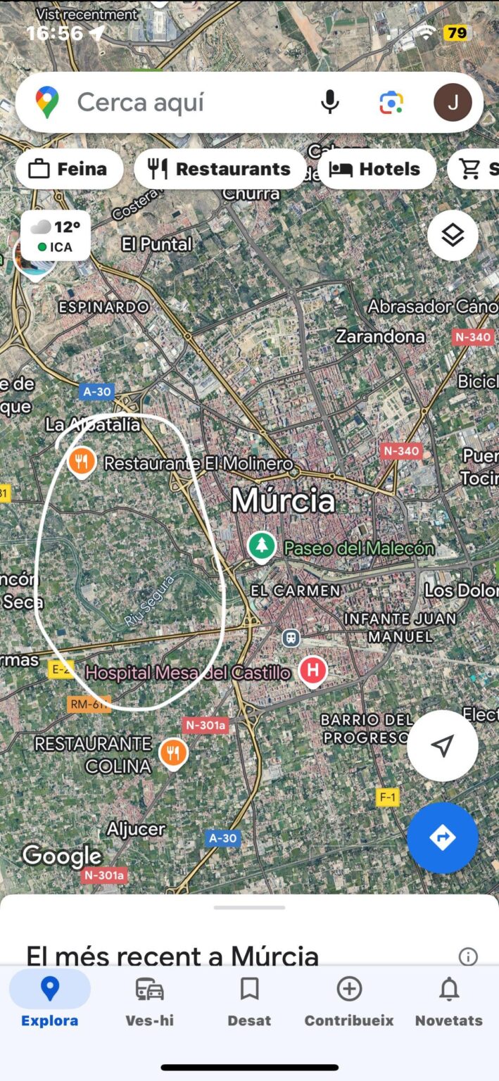 Geography of Murcia capital Geography of Murcia capital
