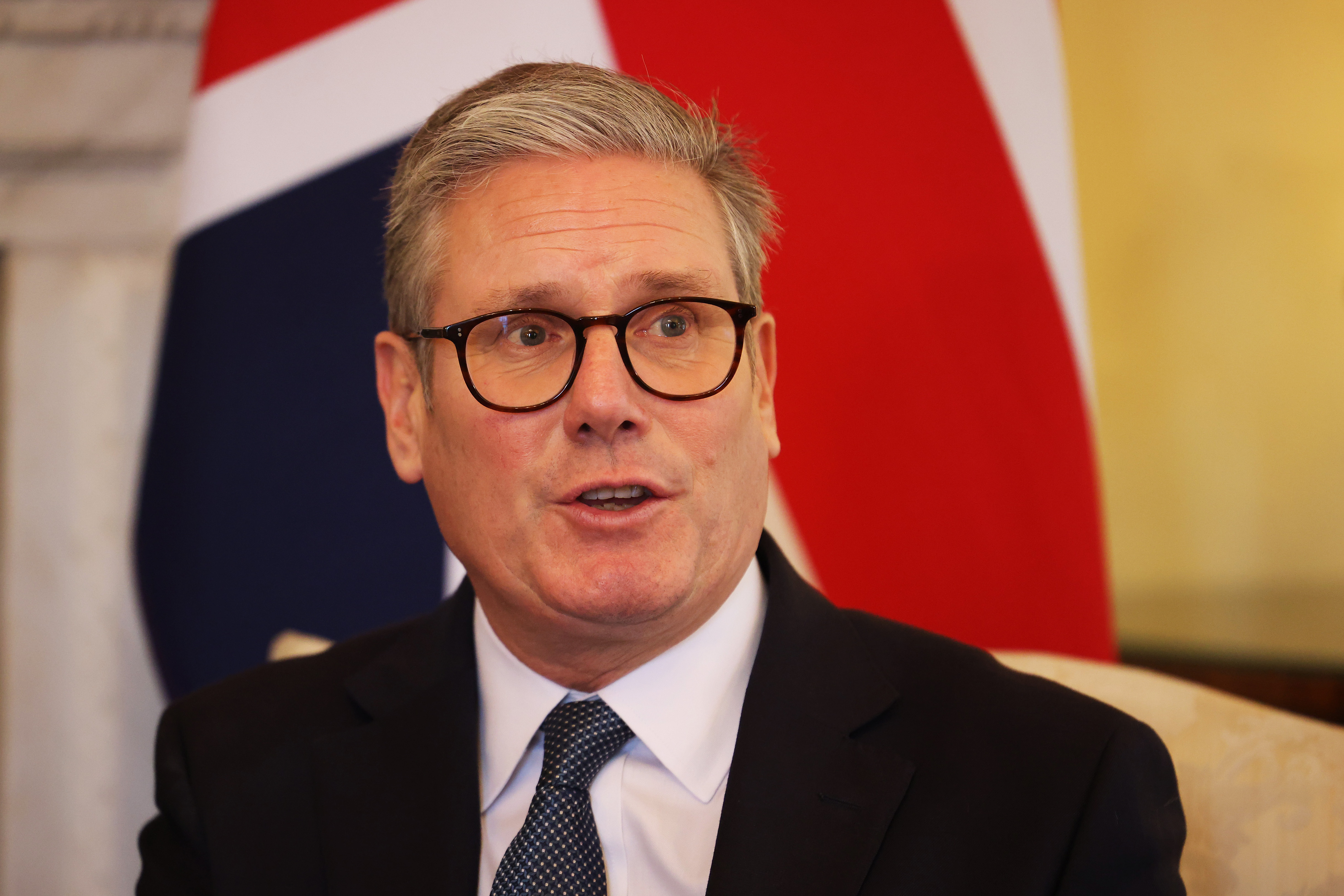 Sir Keir Starmer has defended the Ukrainian leader