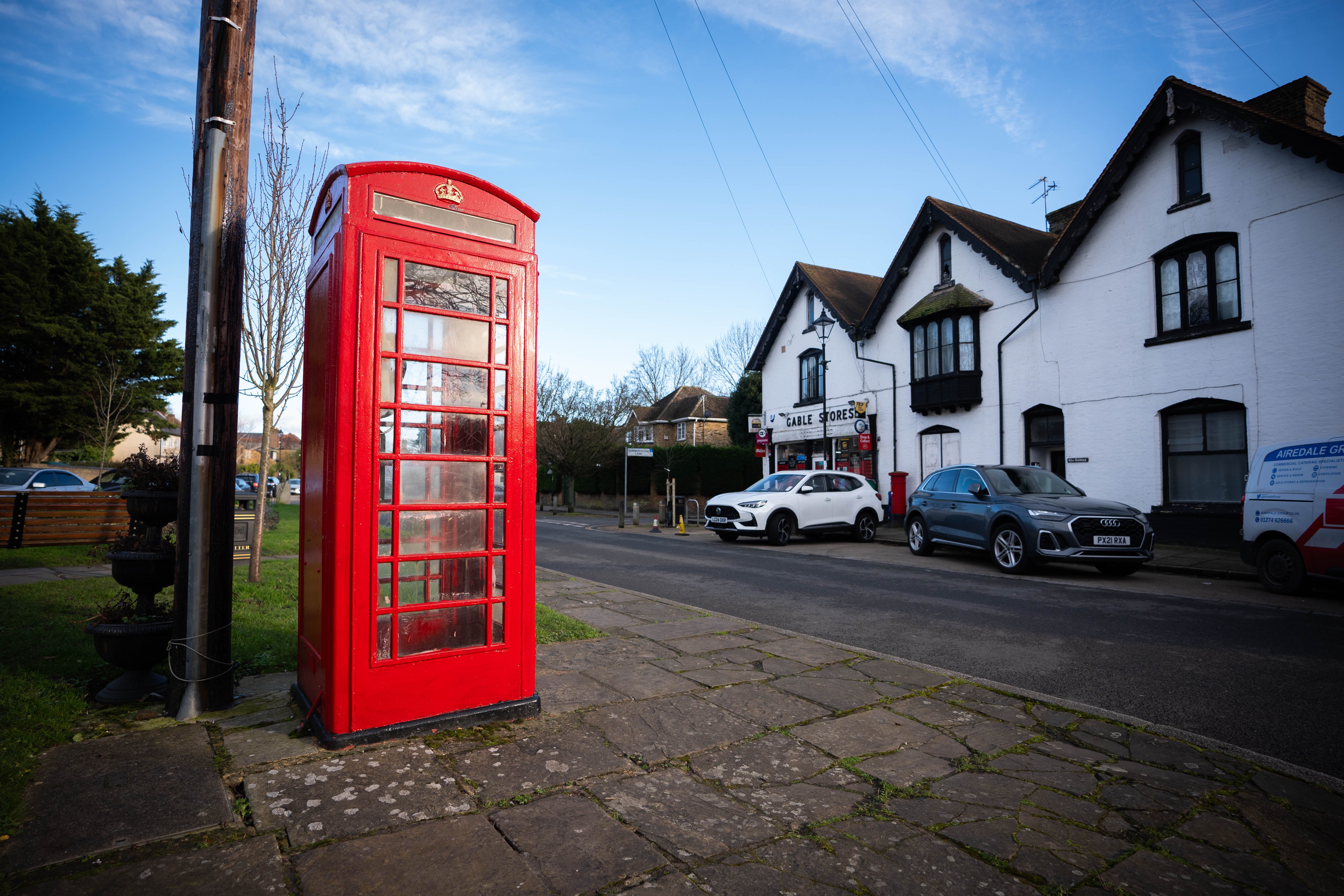 The village of Harmondsworth, west London