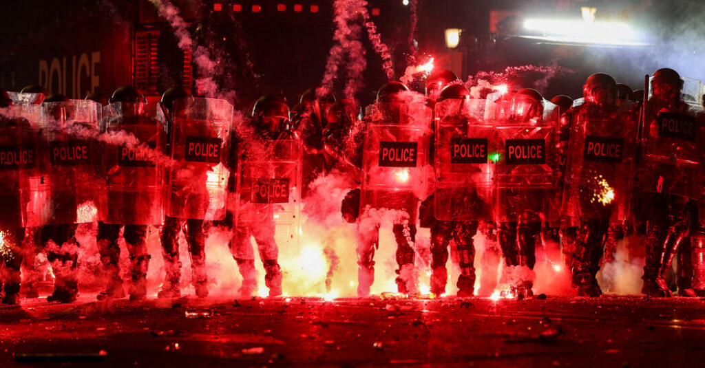Protests Erupt in Georgia as It Pulls Back From Pro-Western Path