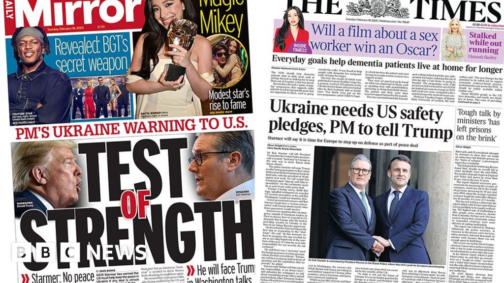 ‘Test of strength’ for Starmer over Ukraine war 'Test of strength' for Starmer over Ukraine war