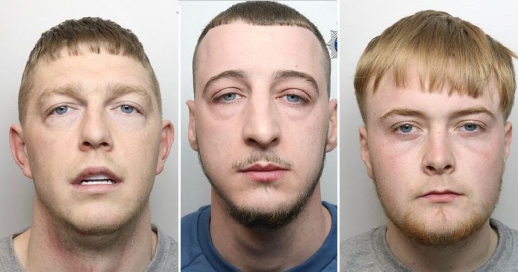 Three violent thugs ambushed binmen with gun, axe and sledgehammer
