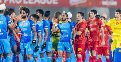 (Hockey India Photo) FIH Pro League: Indian men script first win at home, beat Spain 2-0