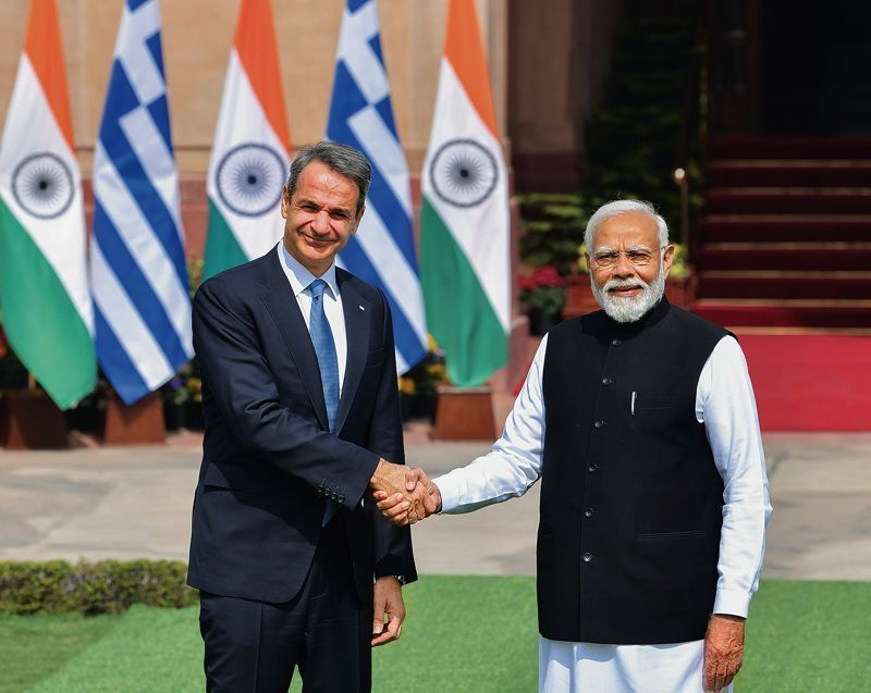 Economic corridor to deepen India-Greece link as Delhi eyes Euro market Economic corridor to deepen India-Greece link as Delhi eyes Euro market