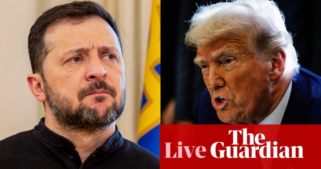 Zelenskyy to meet US envoy after fallout with Trump as European leaders rush to contain crisis – live | Ukraine