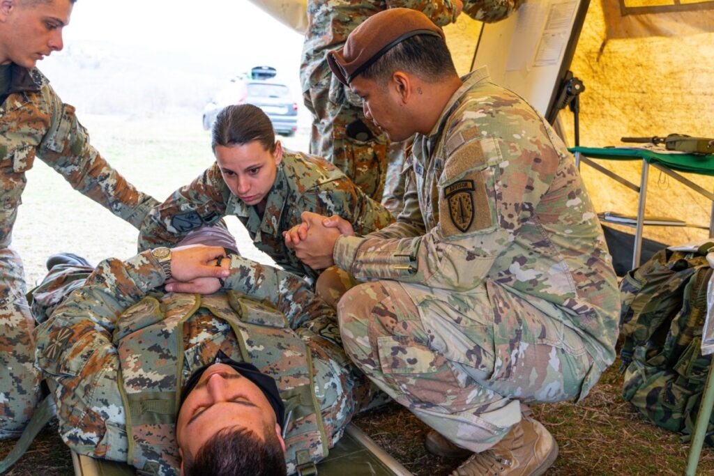 4th SFAB Advisors strengthen medical readiness in North Macedonia | Article 4th SFAB Advisors strengthen medical readiness in North Macedonia | Article