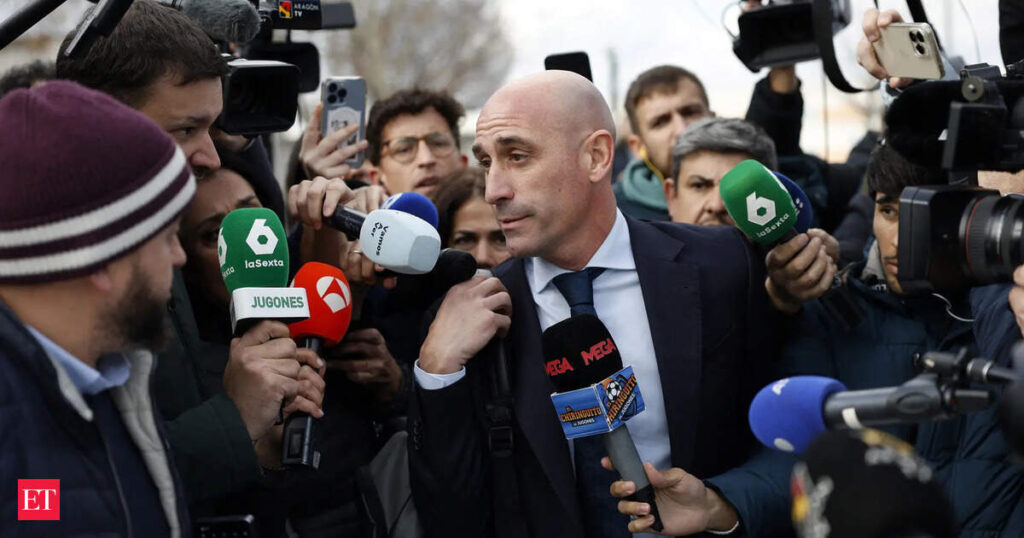 luis rubiales: Former Spain football chief Luis Rubiales fined €10,800 for forced kiss on Jenni Hermoso during 2023 World Cup