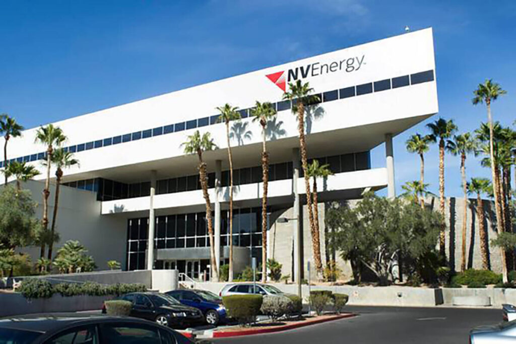 NV Energy headquarters at 6226 W. Sahara Ave. in Las Vegas. (File/Las Vegas Review-Journal)