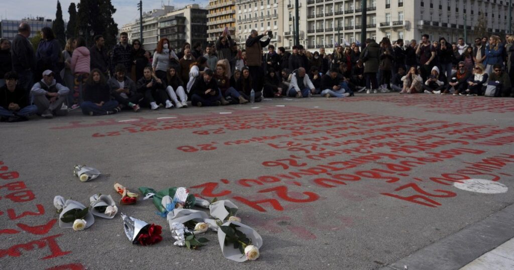 Mass Protests in Greece Over State Response to Fatal Train Crash Mass Protests in Greece Over State Response to Fatal Train Crash
