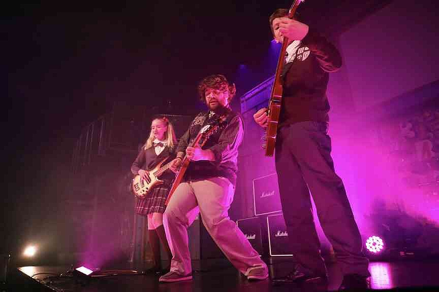 ENTERTAINMENT: Argenta theater stages ‘School of Rock’; library system sets used book sale