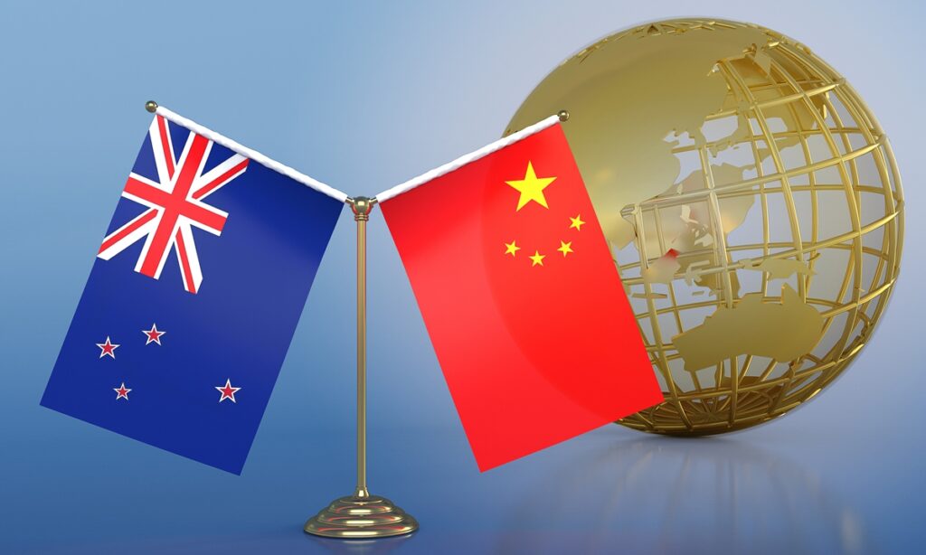 Chinese VP meets with New Zealand deputy PM