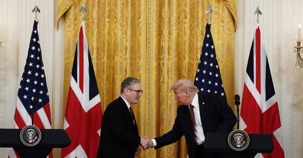 Live Updates: Trump Hosts Starmer at White House to Discuss Ukraine Live Updates: Trump Hosts Starmer at White House to Discuss Ukraine