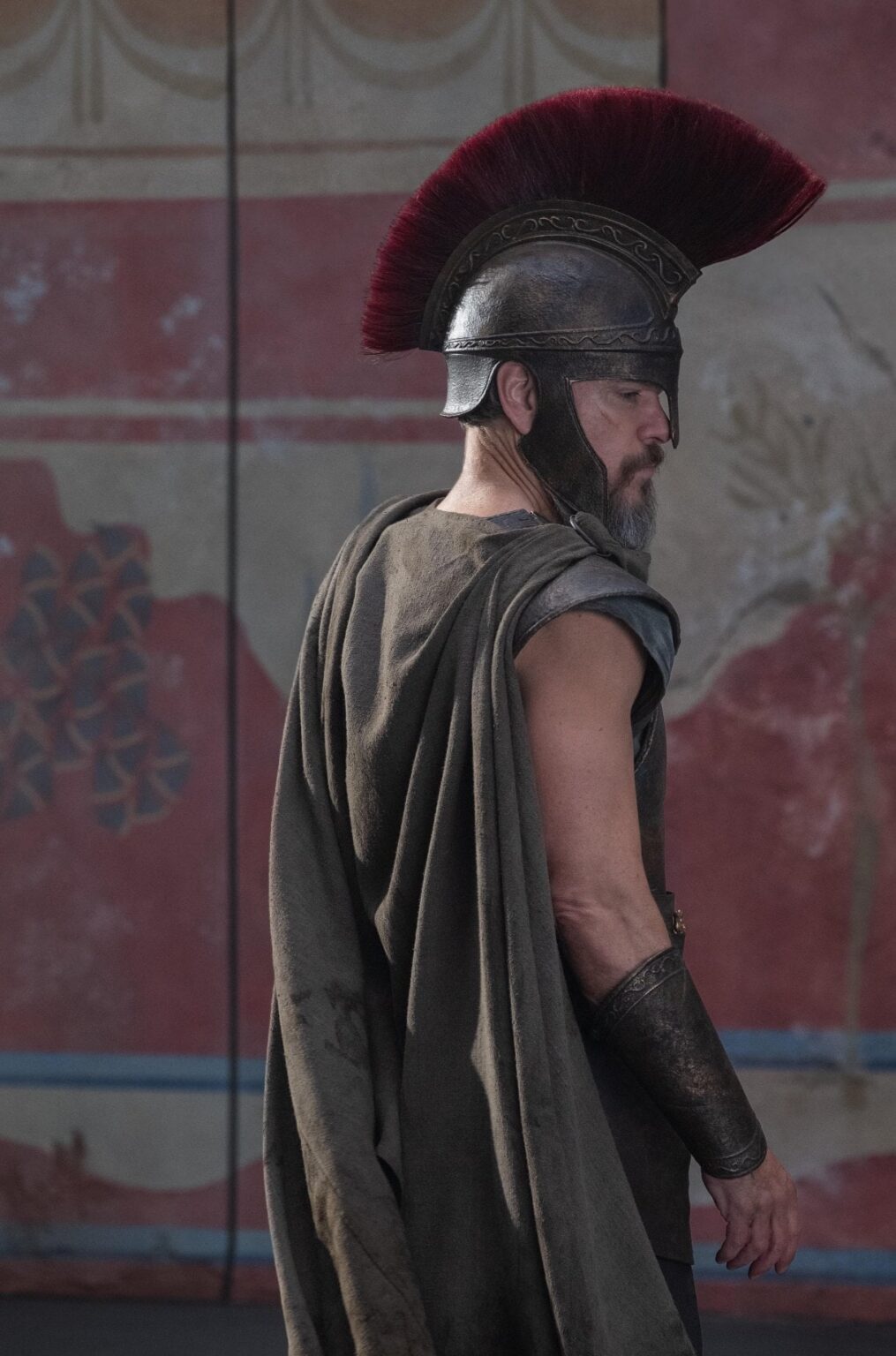 Matt Damon in the role of Odysseus directed by Christopher Nolan