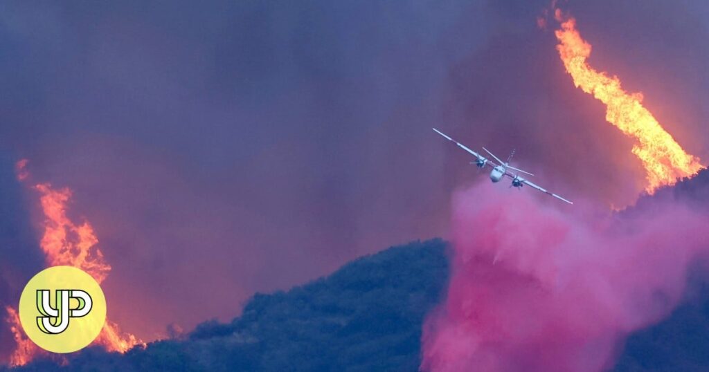 Los Angeles wildfires see unprecedented use of fire retardant Phos-Chek - Young Post