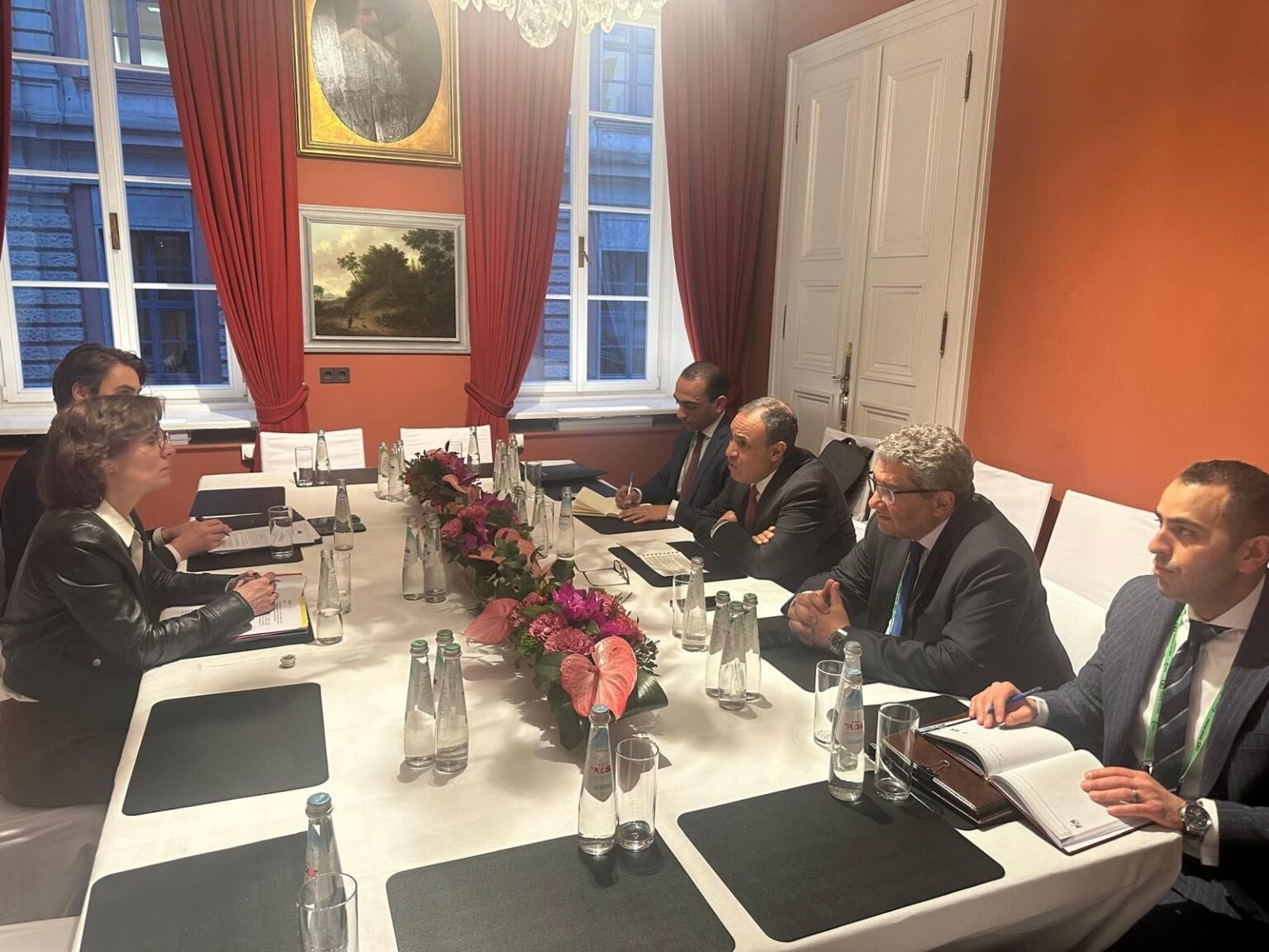 Egyptian Foreign Minister Meets with EU Commissioner for Environment, Water, Circular Economy