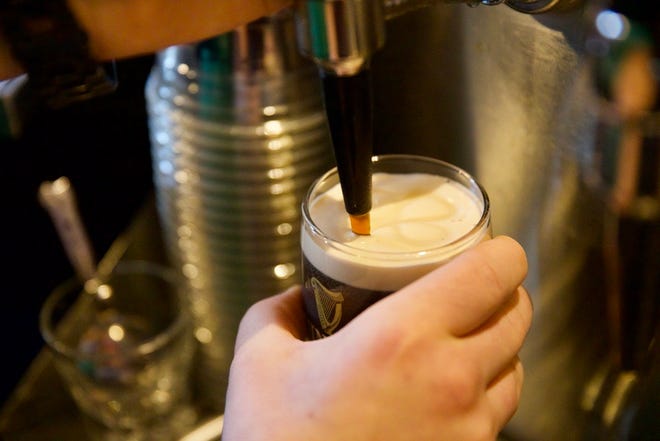 Molly Malone's Irish Pub hosts the Guinness Perfect Pour Competition Monday night.