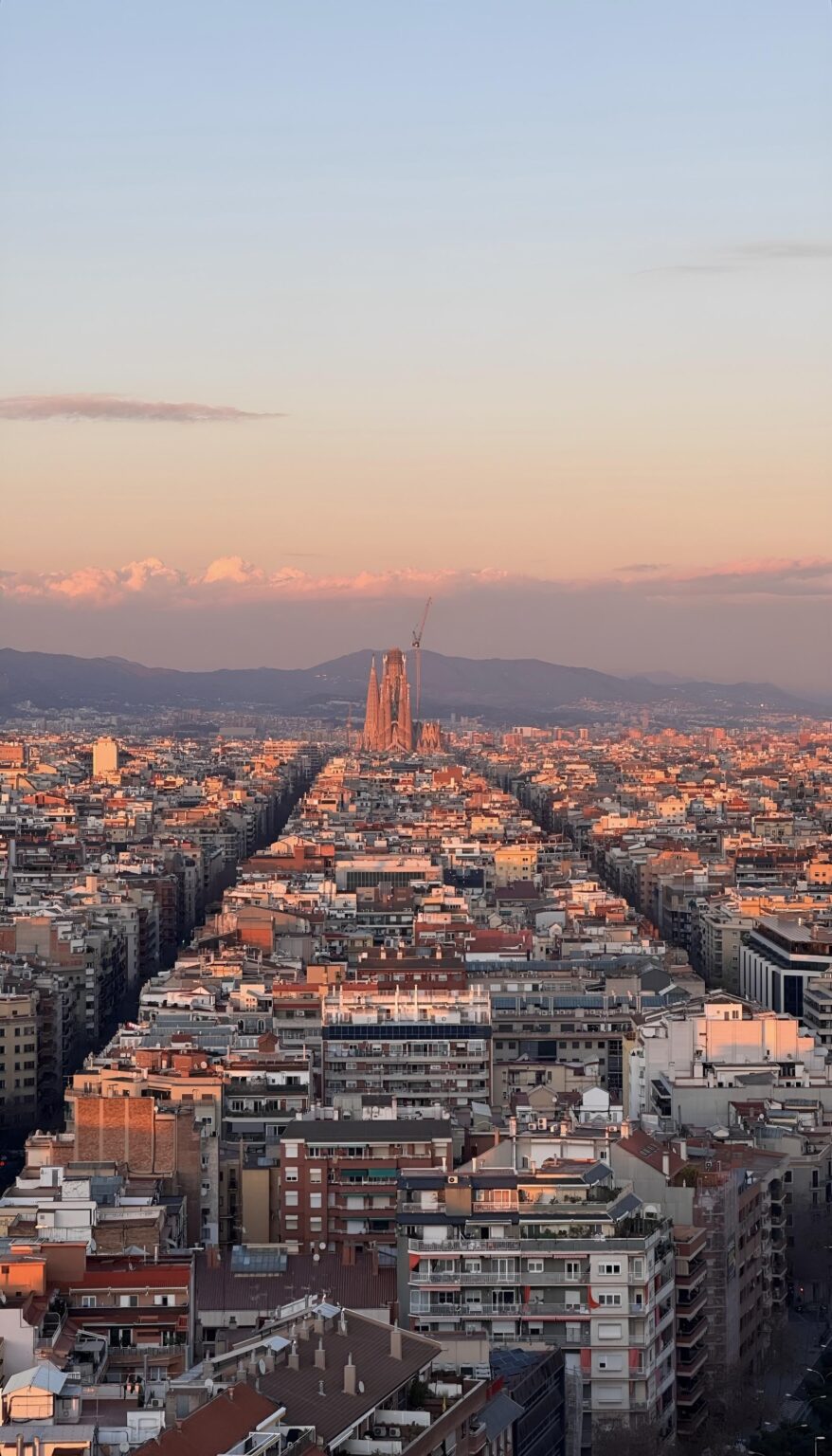 Barcelona sunrise