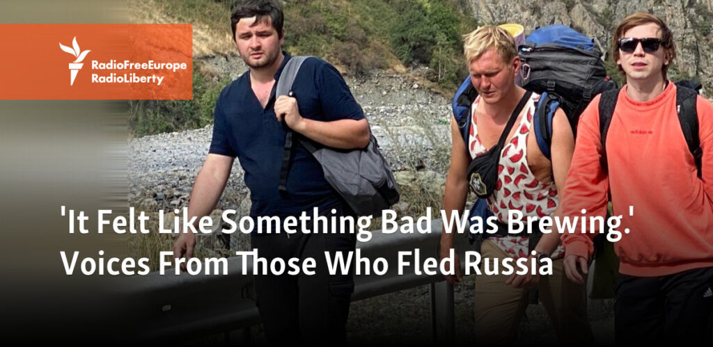 Voices Of Russians Who Fled