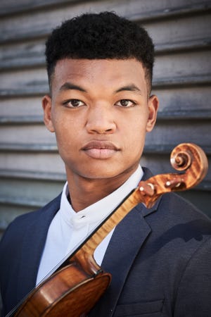 Violinist Randall Goosby will join the Cincinnati Symphony Orchestra and guest conductor Cristian Macelaru this weekend in a program that combines the familiar – Dvorak’s “Symphony No. 9, From the New World” – with rarely performed works like Florence Price’s "Violin Concerto No. 2” and Ernest Chausson’s “Poeme.”
