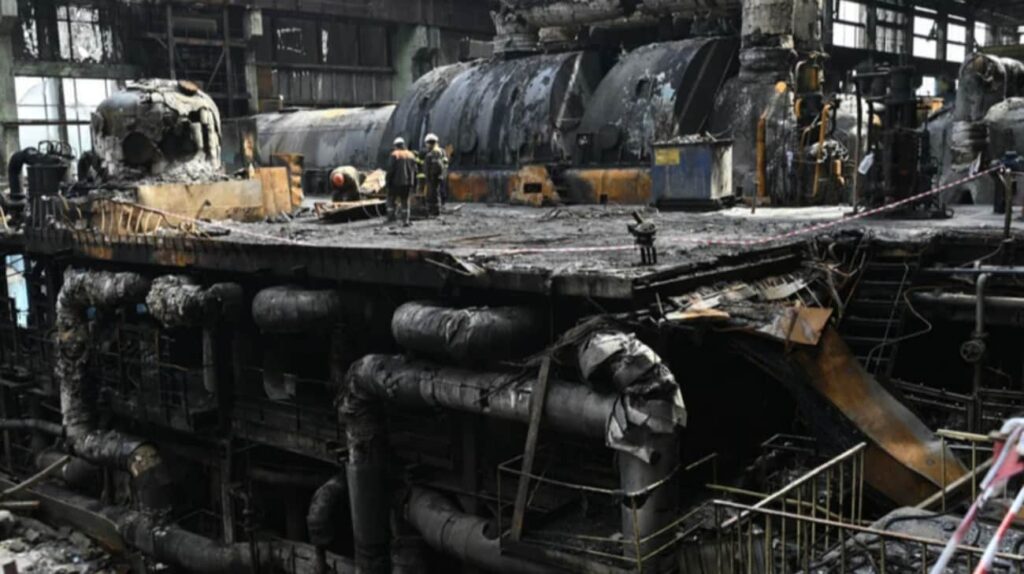 Russia strikes Ukrainian energy facility in Dnipropetrovsk Oblast