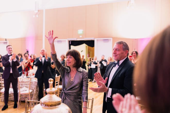 YAT founder Tina Williams celebrates at the black tie gala at the Florida State University Student Union on Feb. 1, 2025.