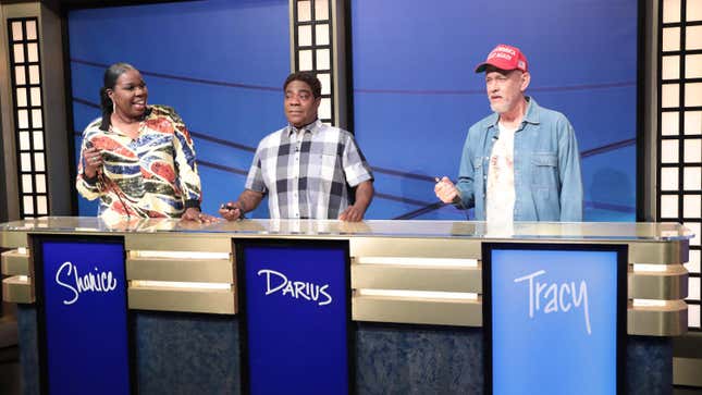 Image for article titled Lil Wayne’s Daughter Defends Him After ‘SNL’ 50 Criticism, MAGA In Their Feelings Over Tom Hanks’ ‘SNL50, ’ All The Bangers ‘Not Like Us’ Producer DJ Mustard Created, Tamera Mowry’s White Husband Opens His Big Mouth About Food Stamps And Gets Served And More Entertainment News