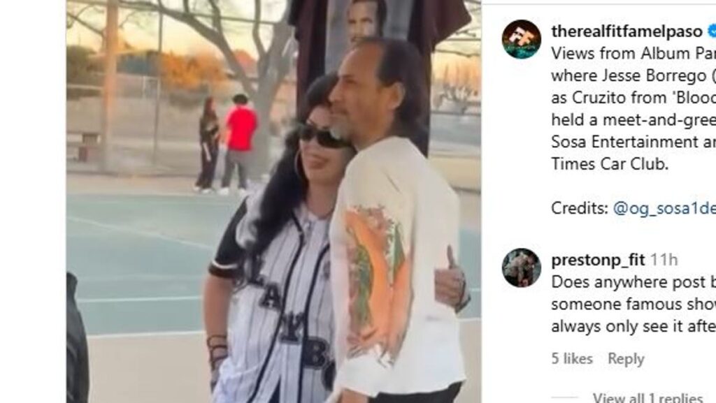 'Blood in, Blood Out' actor Jesse Borrego meets fans in El Paso
