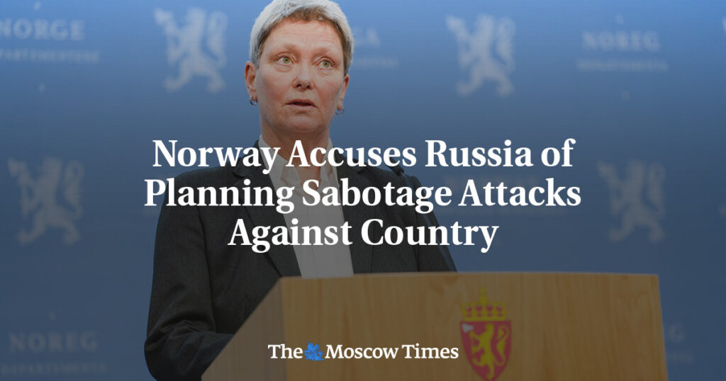 Norway Accuses Russia of Planning Sabotage Attacks Against Country