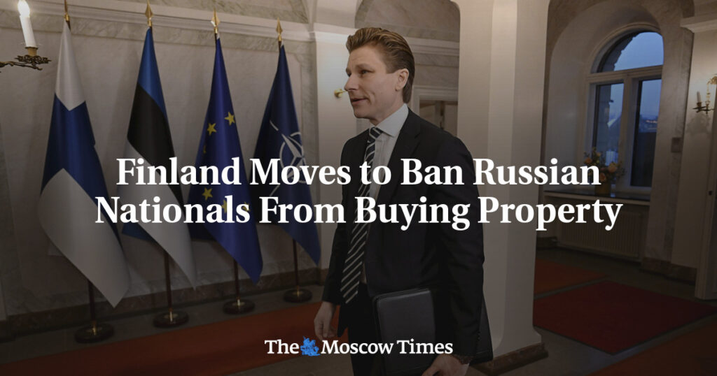 Finland Moves to Ban Russian Nationals From Buying Property Finland Moves to Ban Russian Nationals From Buying Property
