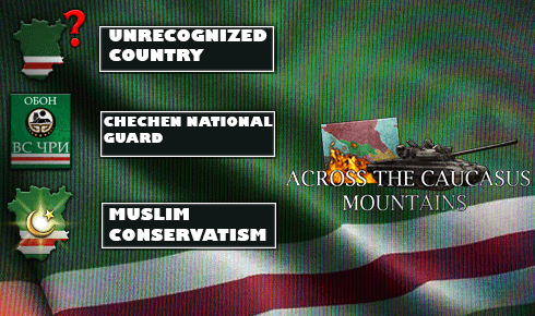 Hearts of iron 4 Mod Across the Caucasus Mountains Teaser : Chechnya National spirits. discord link : https://discord.gg/2vrjgayYpx