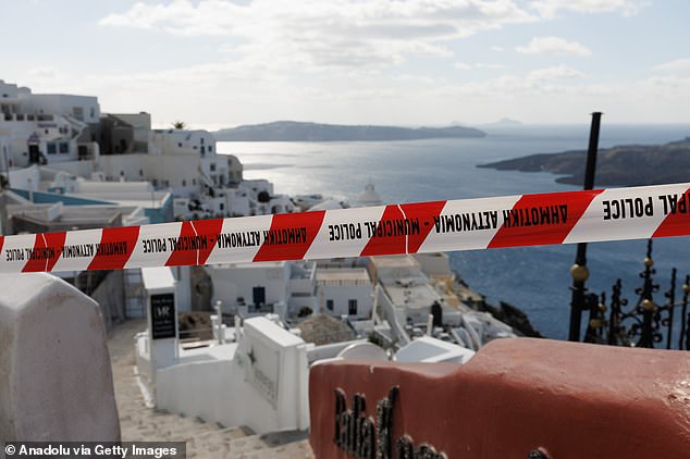Greece declared a state of emergency for Santorini, the focal point of ongoing seismic activity in the southern Aegean Sea