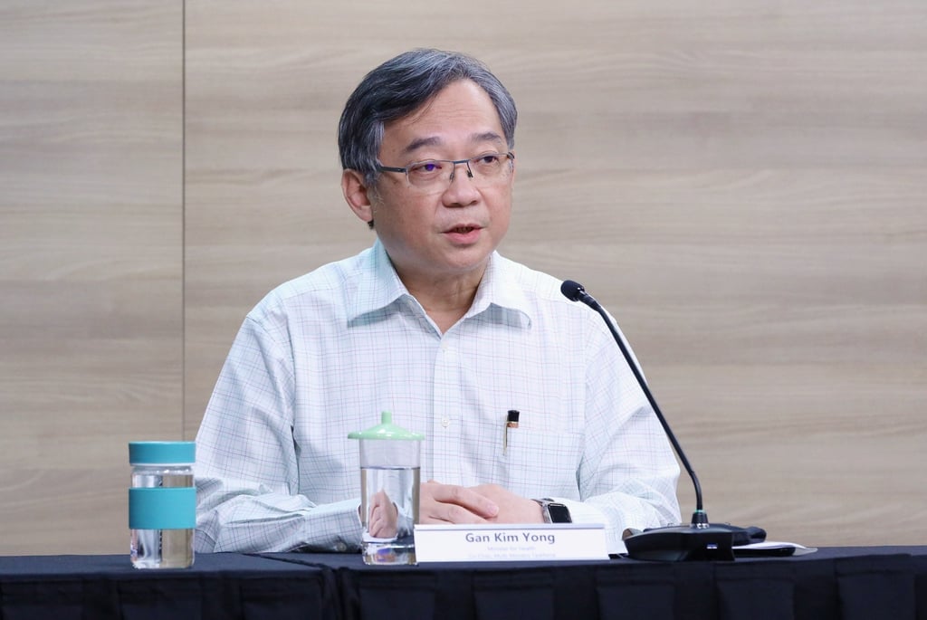Singapore’s Trade and Industry Minister Gan Kim Yong. Photo: Handout/EPA-EFE Singapore’s Trade and Industry Minister Gan Kim Yong. Photo: Handout/EPA-EFE