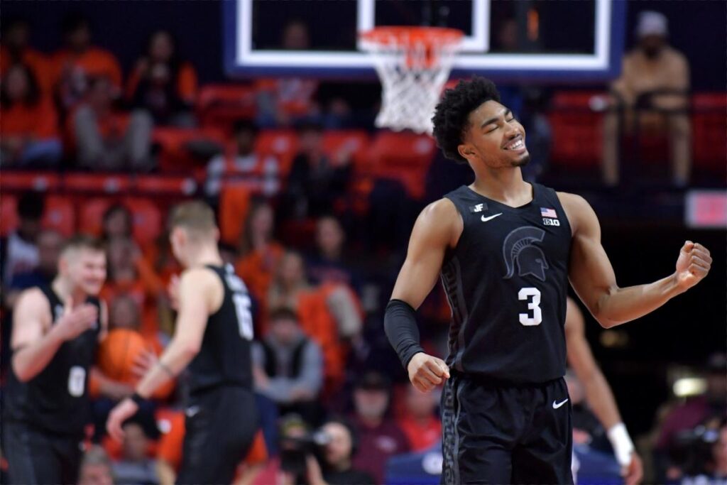 Watch MSU Basketball’s locker room celebration after Illinois win Watch MSU Basketball's locker room celebration after Illinois win