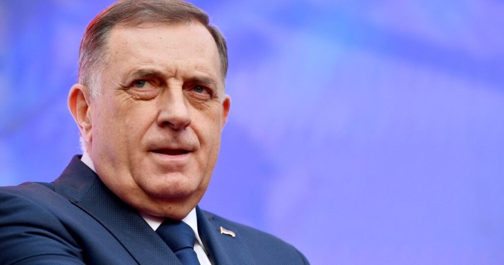 Bosnian Serb leader Dodik sentenced to prison for defying peace envoy | Courts News