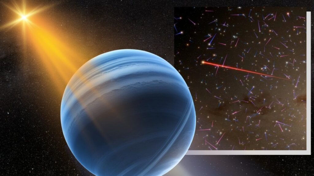 Hypervelocity star drags fastest exoplanet through space at 1.2 million mph