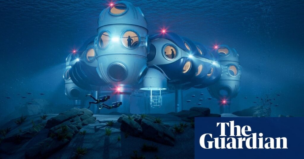 An anonymous investor is spending millions to prepare underwater homes for humans