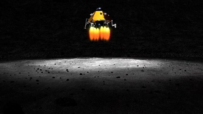 China plans to send a flying robot to search for water on the moon’s far side