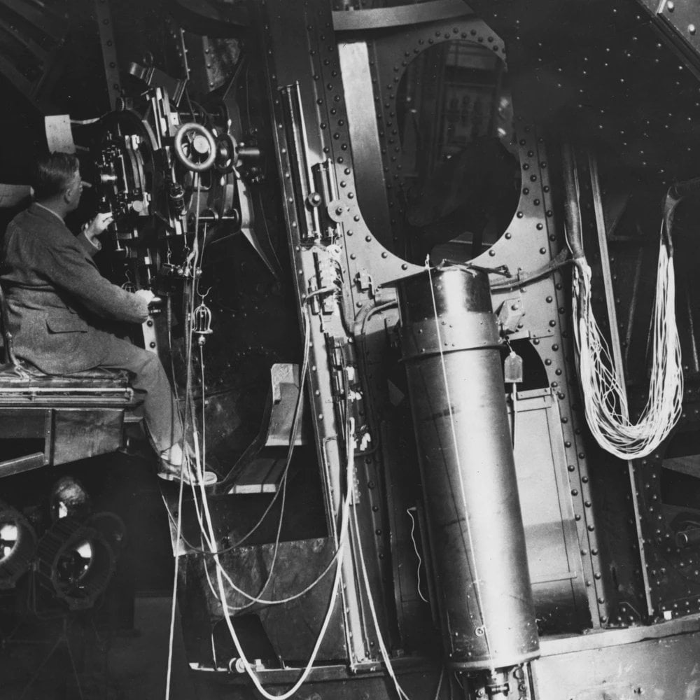 100 years ago this week, Edwin Hubble announced his monumental discovery that the universe existed beyond our own Milky Way galaxy. He noted that the Andromeda nebula, also called M31, was nearly a million light years away – too remote to be a part of the Milky Way.