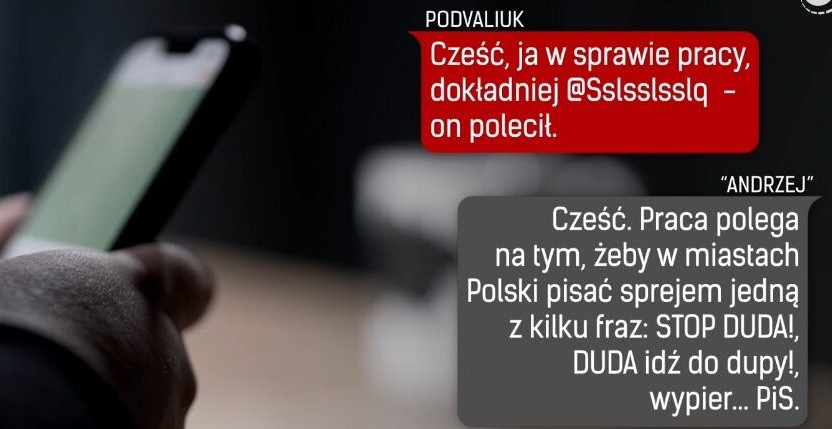 Russia paid operatives to paint anti-government graffiti in Poland, finds report Russia paid operatives to paint anti-government graffiti in Poland, finds report