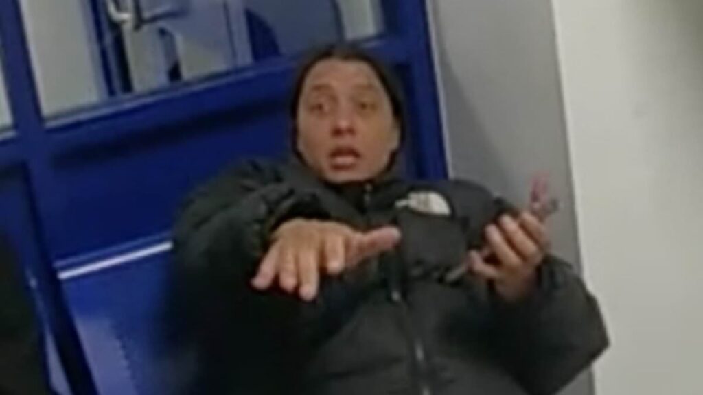 Moment Chelsea striker Sam Kerr calls Met Police officer ‘stupid and white’ is shown in court after taxi driver accused her and her partner of refusing to pay when one of them was sick Moment Chelsea striker Sam Kerr calls Met Police officer 'stupid and white' is shown in court after taxi driver accused her and her partner of refusing to pay when one of them was sick