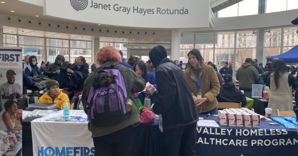 San Jose health fair provides resources to homeless residents San Jose health fair provides resources to homeless residents