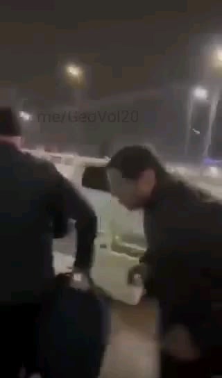 Footage of attack on President Salome Zourabichvili